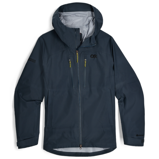 Atlantic blue Outdoor Research Headwall GTX jacket