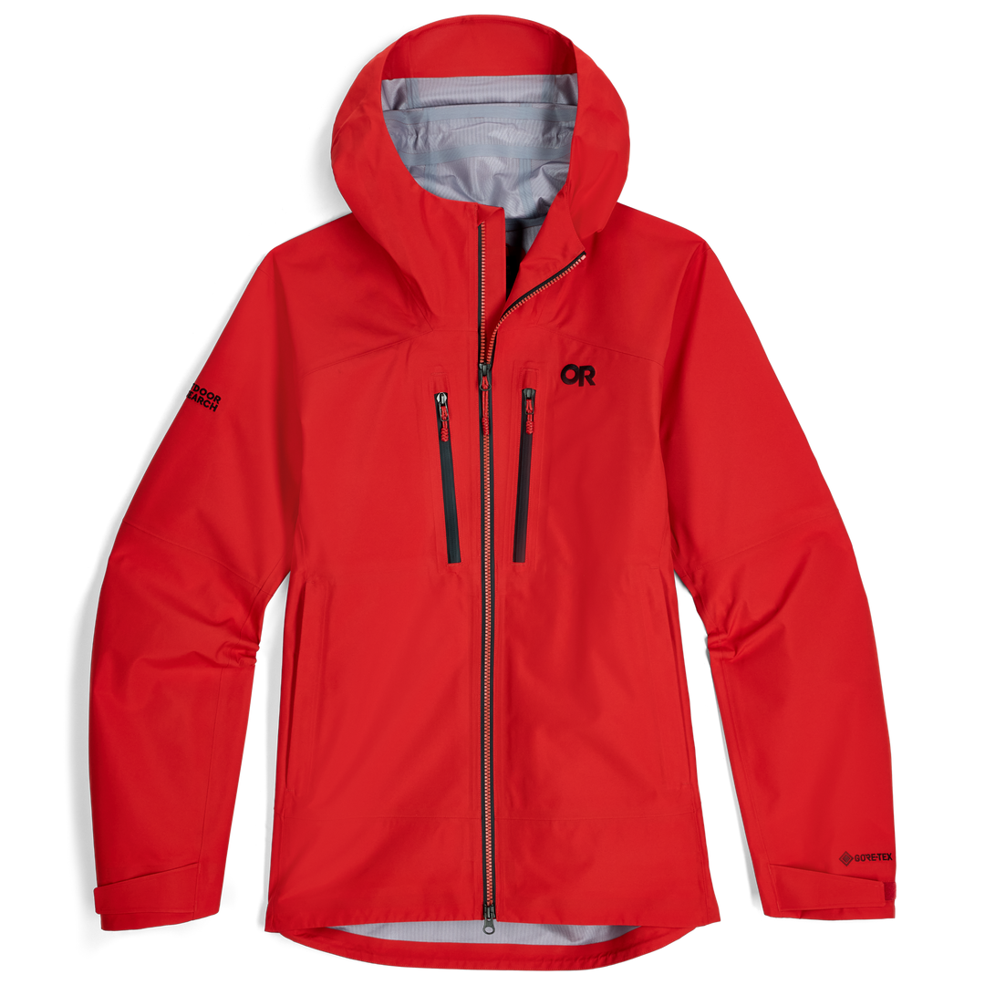 Lingonberry red Outdoor Research Headwall GTX jacket