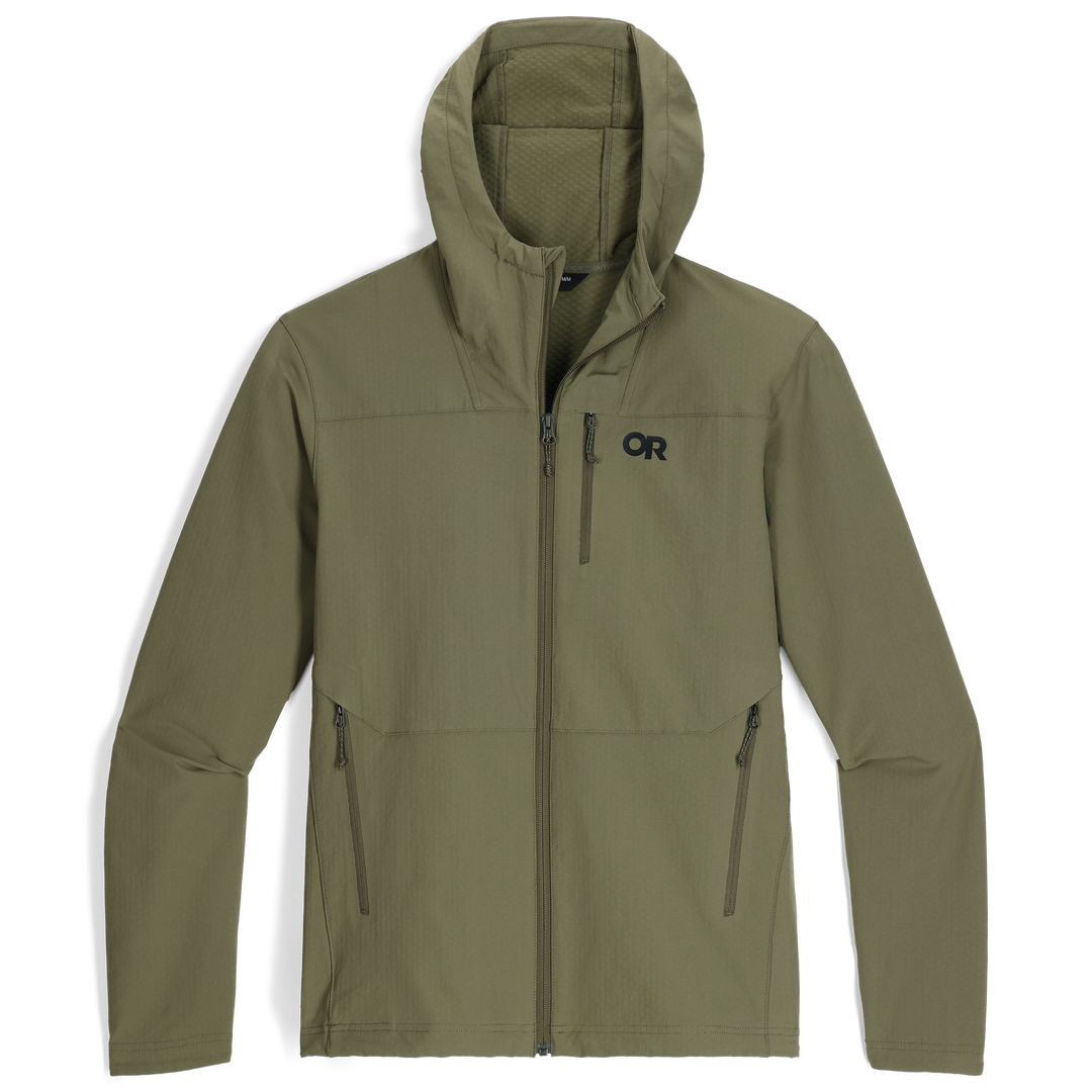 Ranger Green Outdoor Research Ultima softshell hoodie