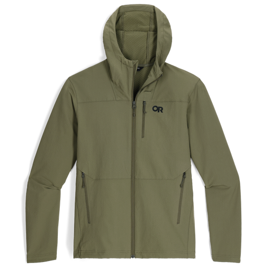 Ranger Green Outdoor Research Ultima softshell hoodie