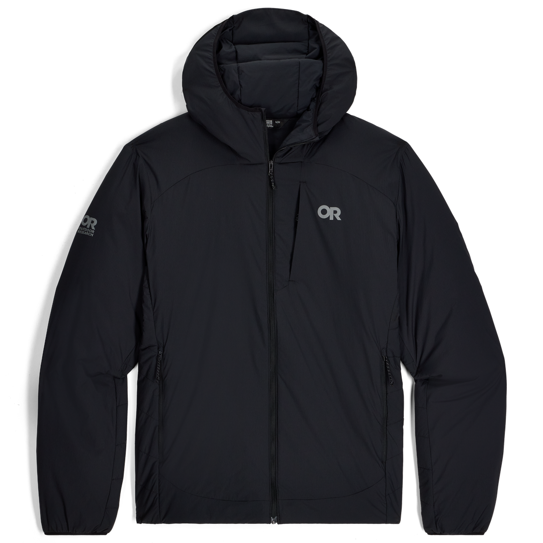 Black Outdoor Research Vesper Insulated men's hoodie