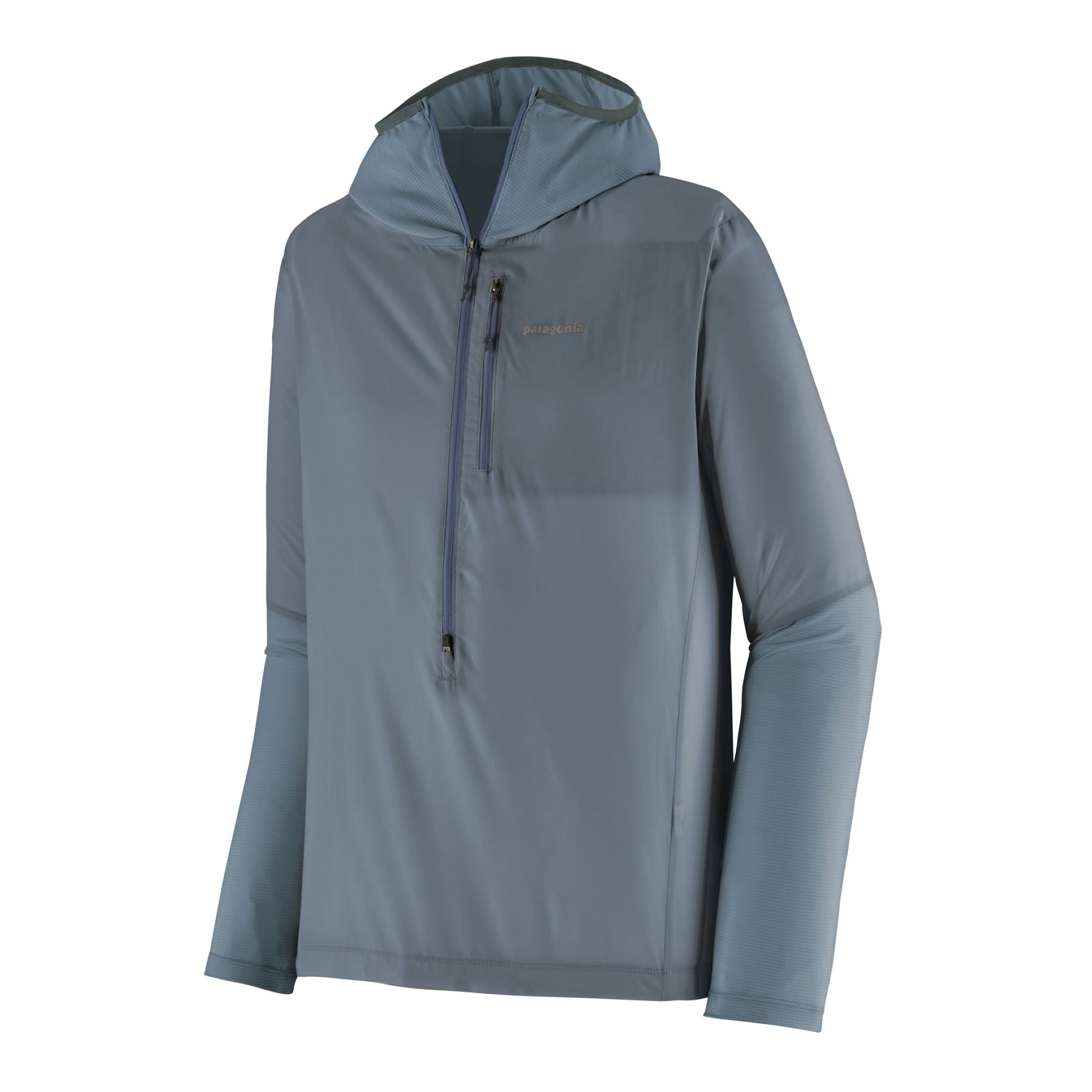 Patagonia M's Airshed Pro Pullover XS 青 Patagonia Men's Airshed Pro Pullover - Running Windbreaker