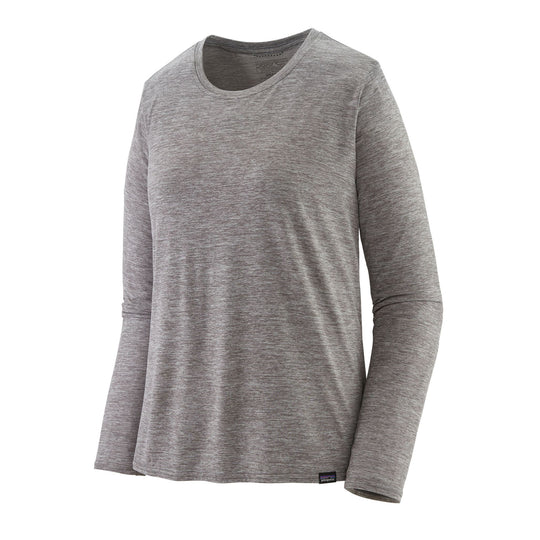 Long-Sleeved Capilene® Cool Daily Shirt Women's-Clothing-Patagonia-Feather Grey