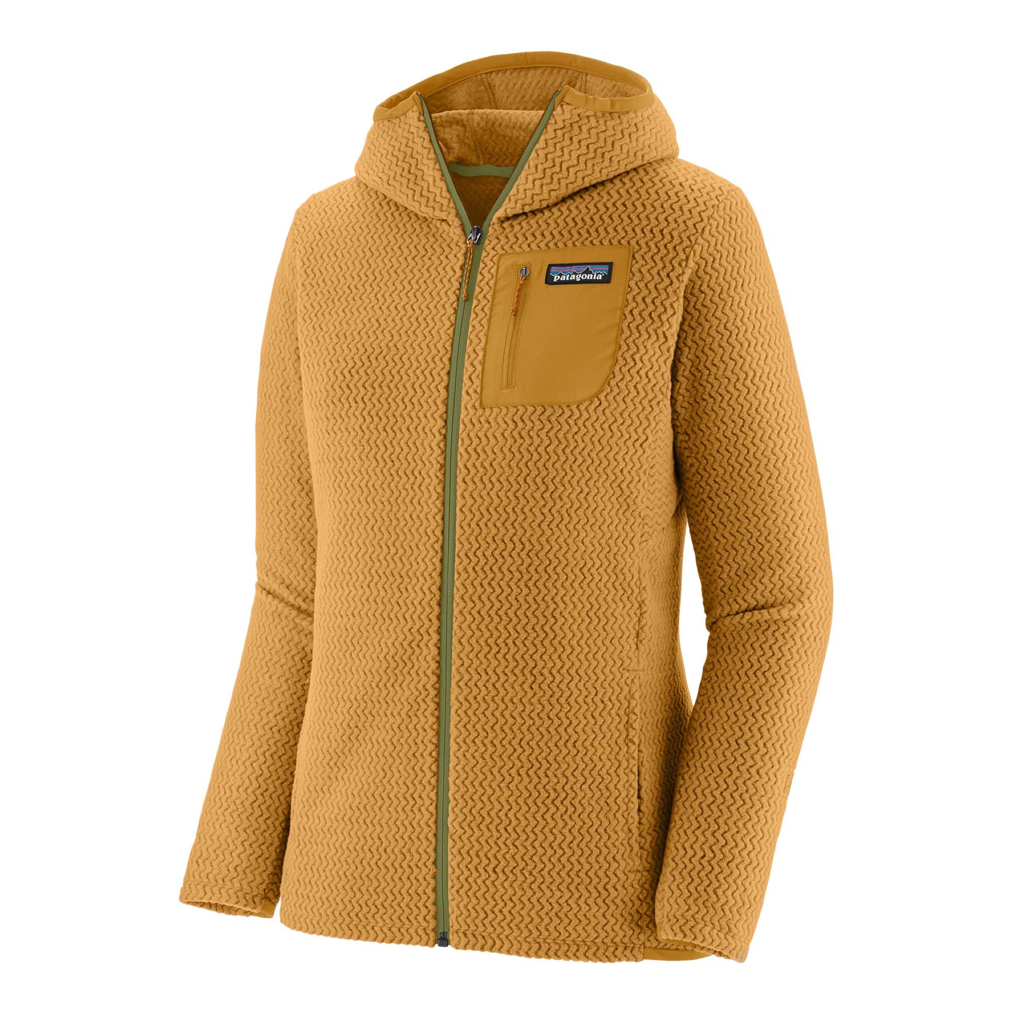 R1 Air Full-Zip Hoody Women's S24-Clothing-Patagonia-Pufferfish Gold