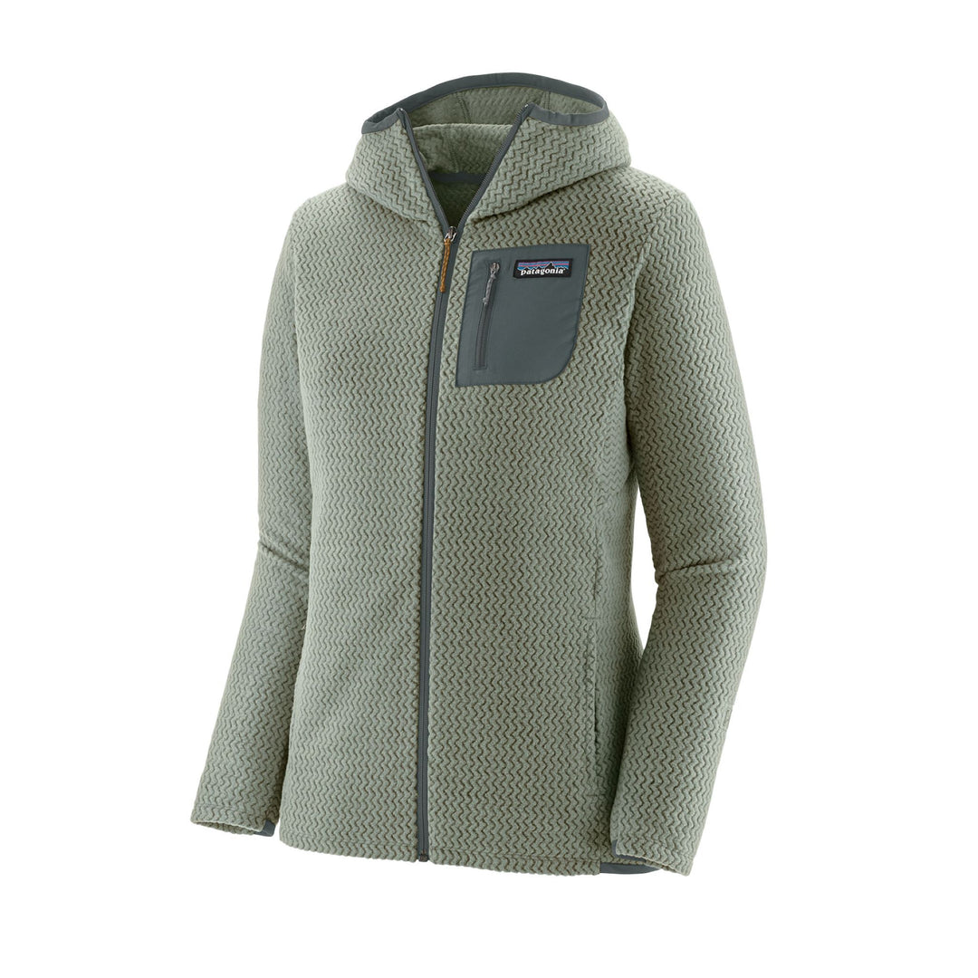 R1 Air Full-Zip Hoody Women's S24-Clothing-Patagonia-Sleet Green