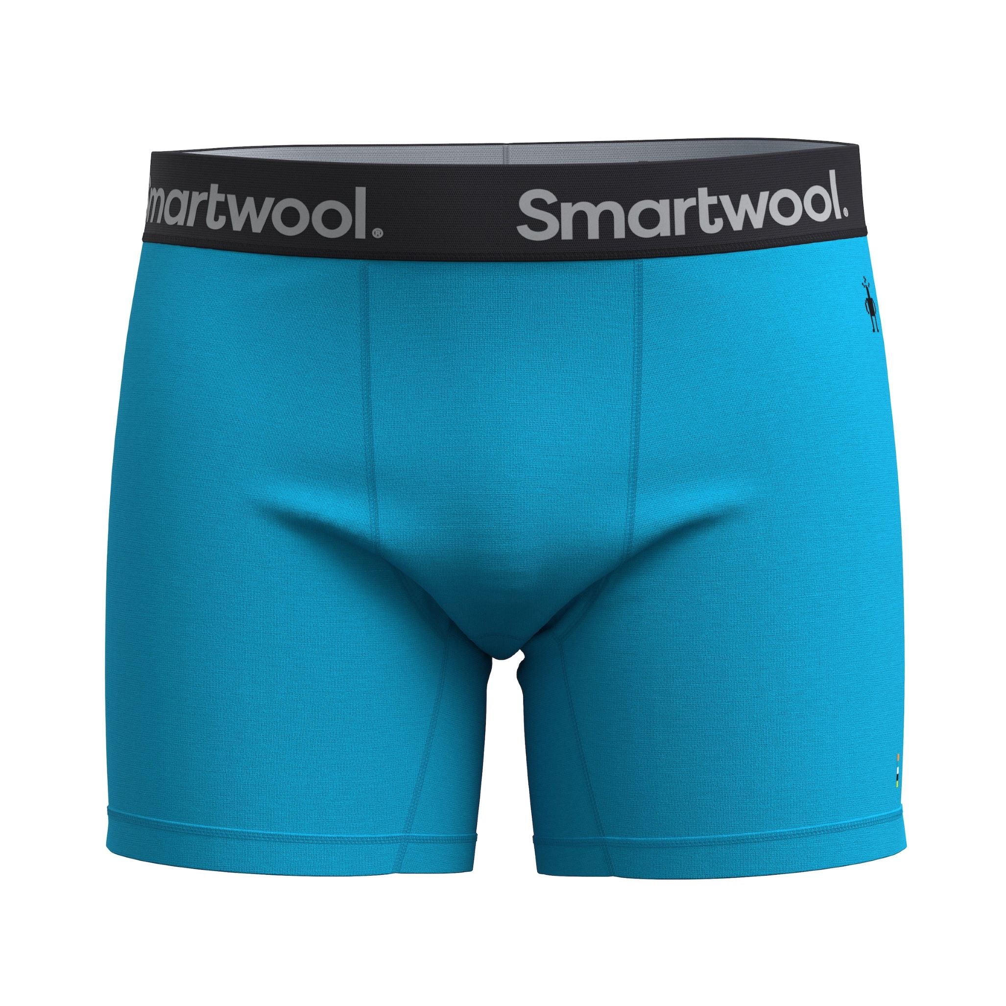 Smartwool-Active Boxer Brief Men's-Clothing-Pool Blue