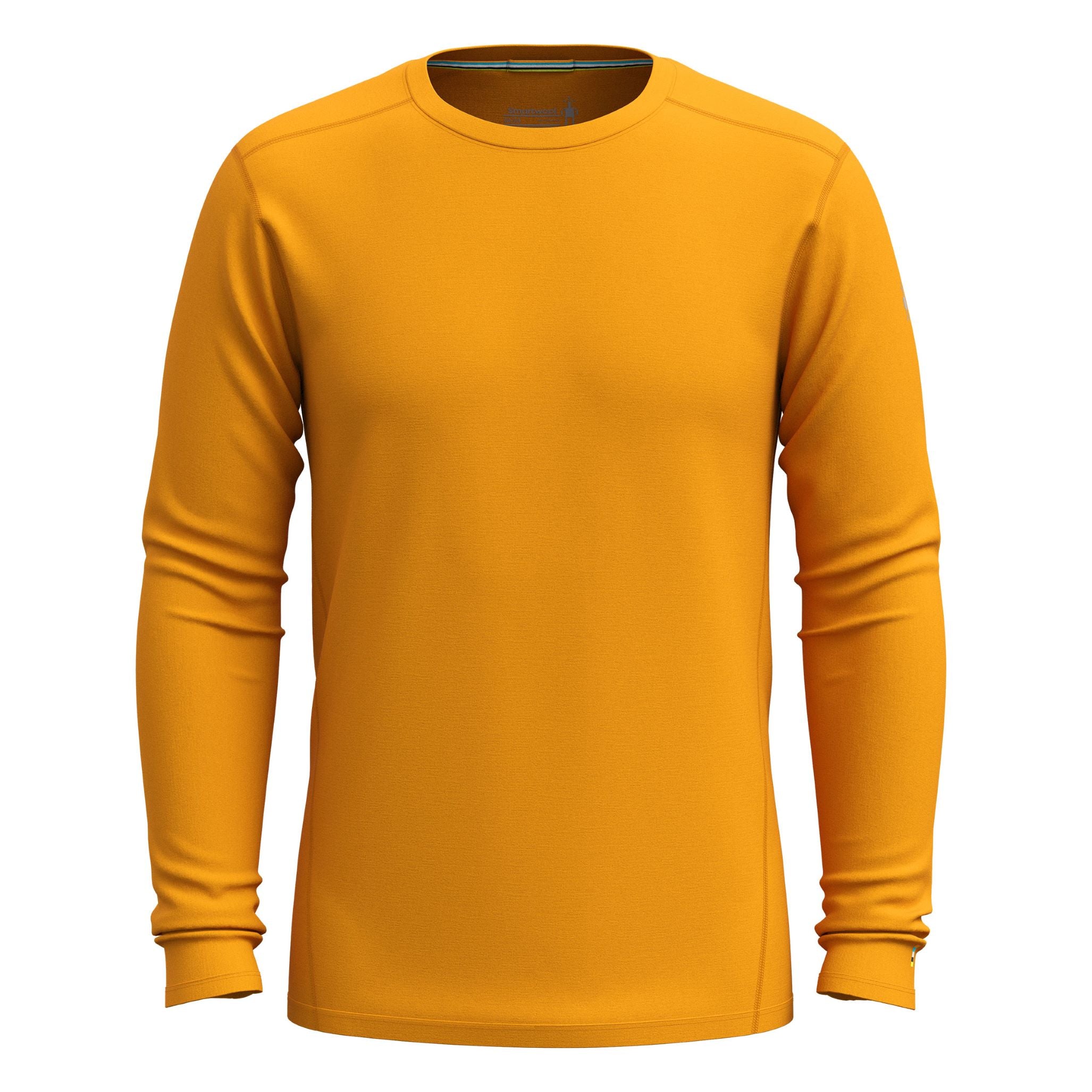 Smartwool-Classic All-Season Merino Base Layer Long Sleeve Men's S25-Clothing-Marmalade