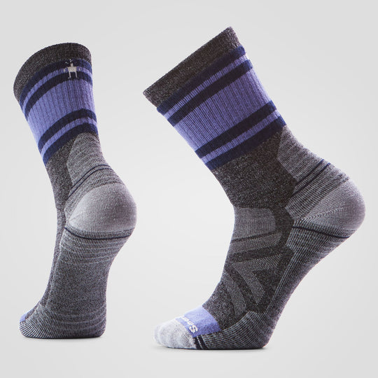 Smartwool-Hike Full Cushion Lolo Trail Crew Socks Men's-Footwear-Medium Gray
