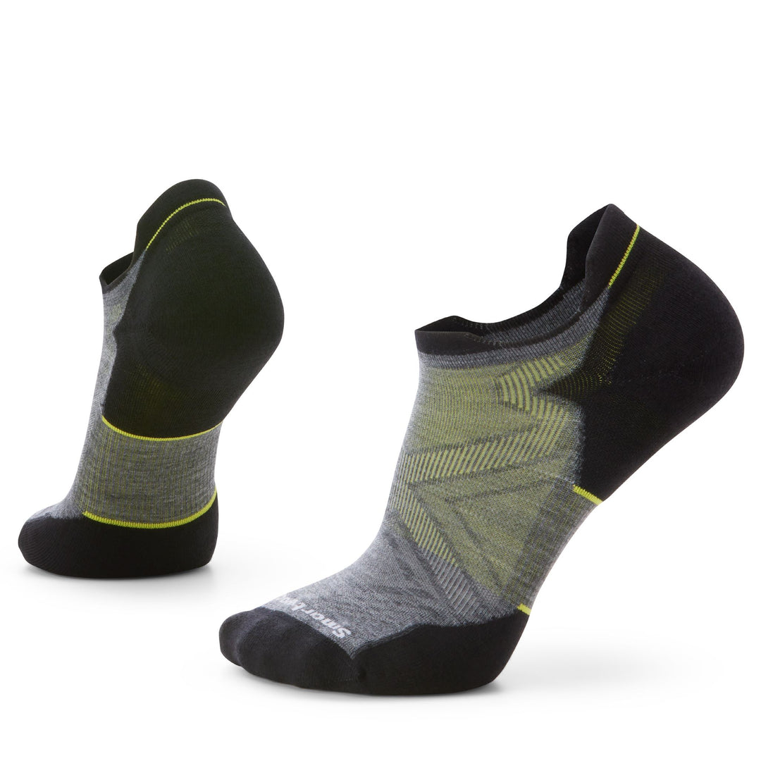 Smartwool-Run Targeted Cushion Low Ankle Socks Men's-Footwear-Medium Gray
