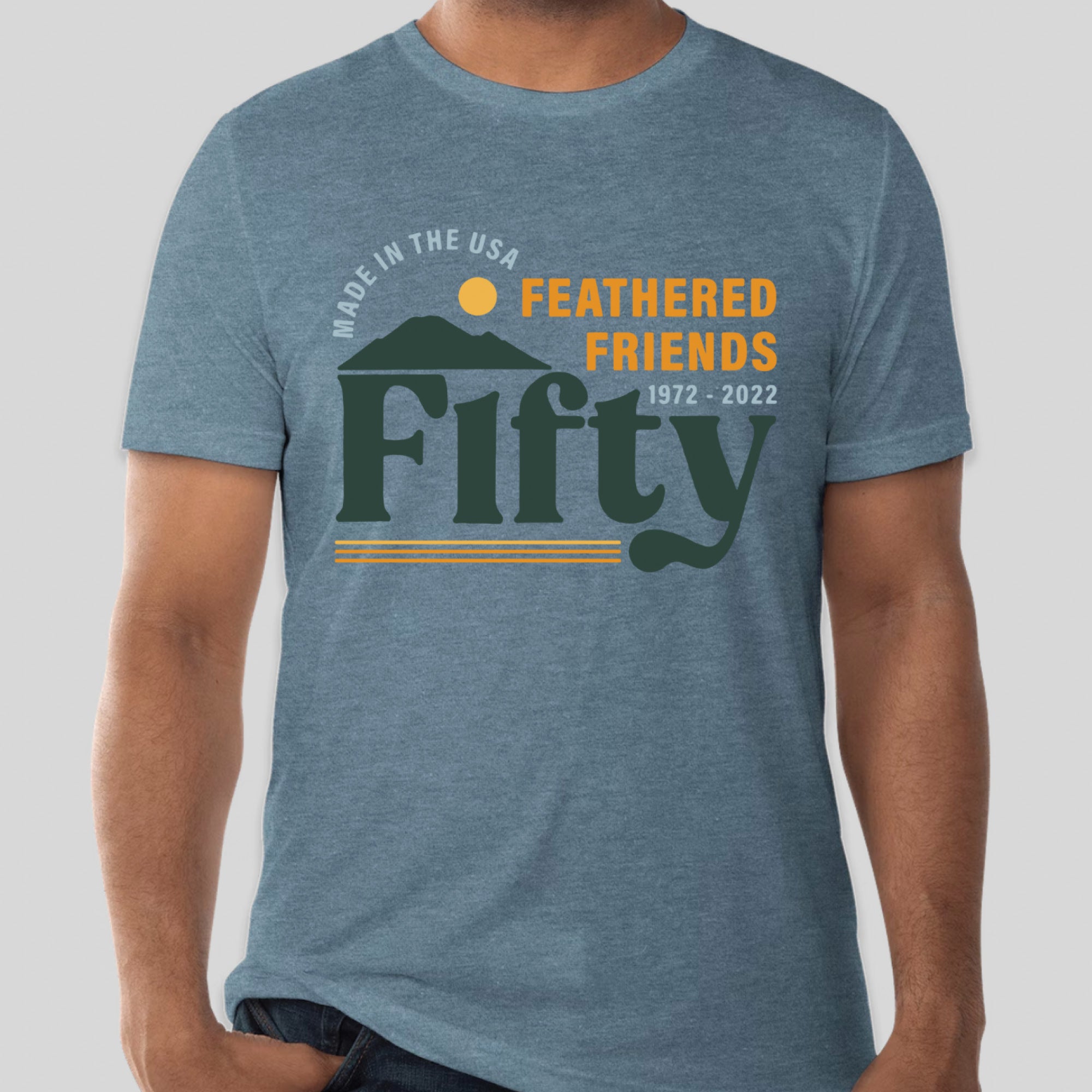 FF Logo Accessories-Fifty Years of Feathered Friends Unisex T Shirt-FF Logowear-