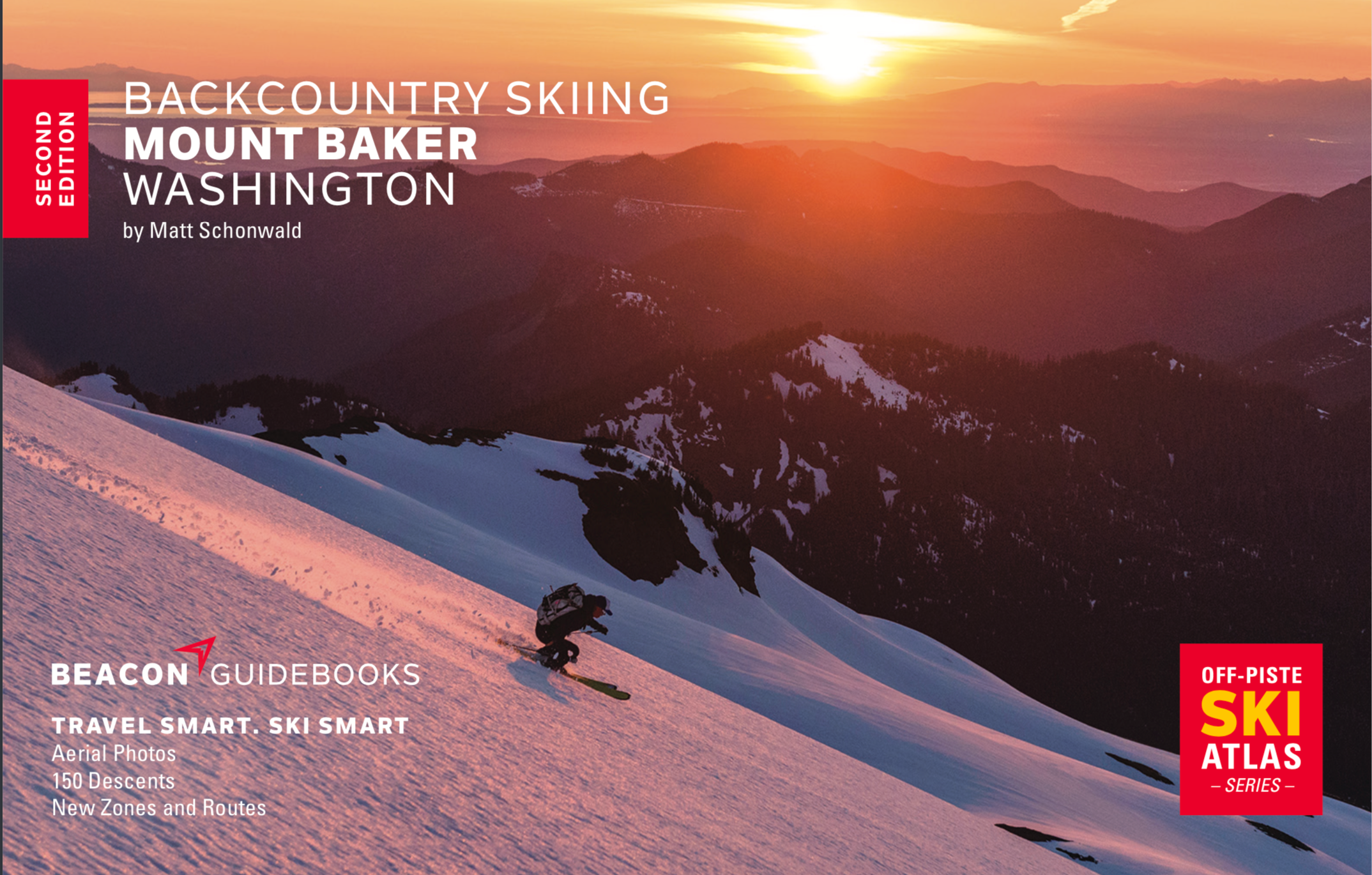 Beacon Guidebooks-Backcountry Skiing: Mt. Baker, Washington 2nd Ed.-Books-