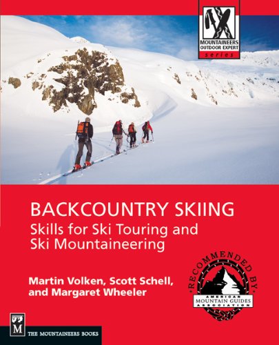 Mountaineers Backcountry Skiing skills guidebook cover