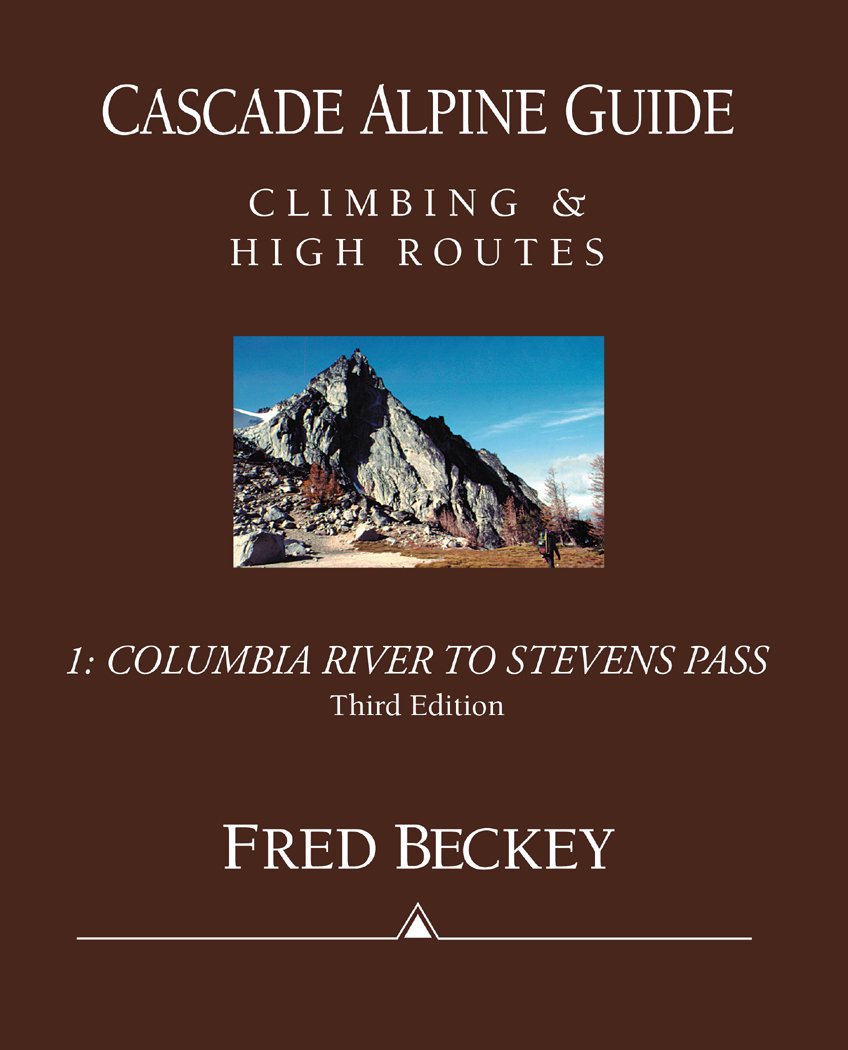 Mountaineers Cascade Alpine Guide Volume 1 guidebook cover