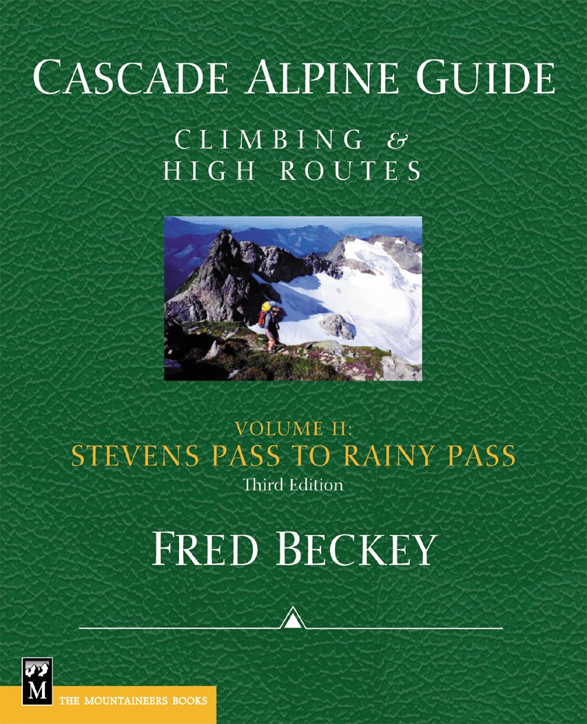 Mountaineers Cascade Alpine Guide Volume 2 guidebook cover