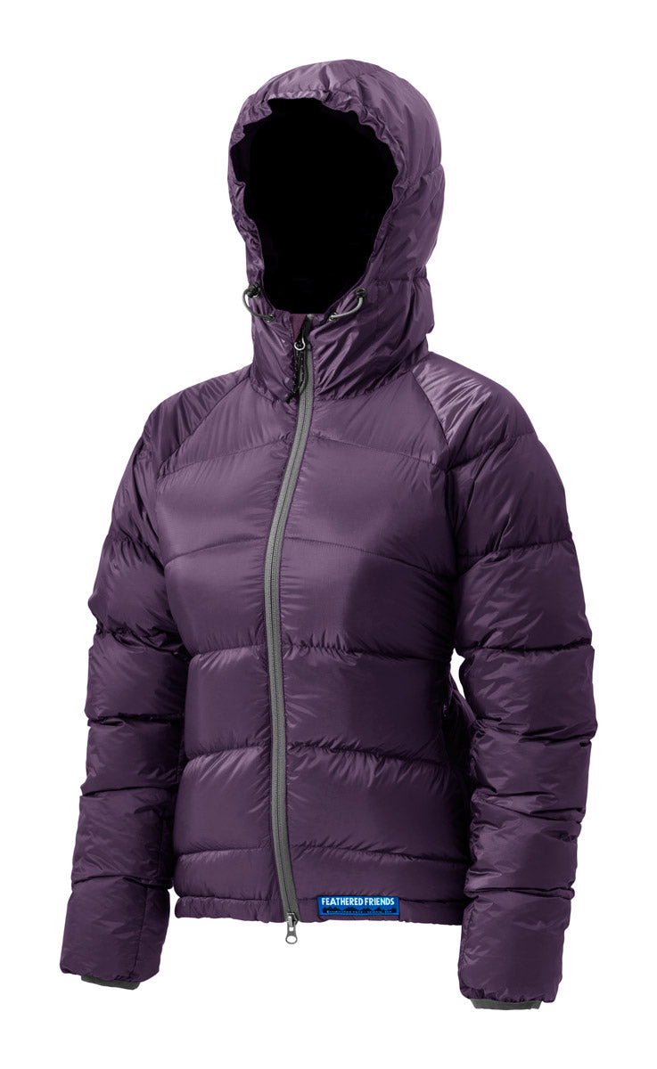 Studio front view image of Orchid Women's Feathered Friends Ellia Down Jacket