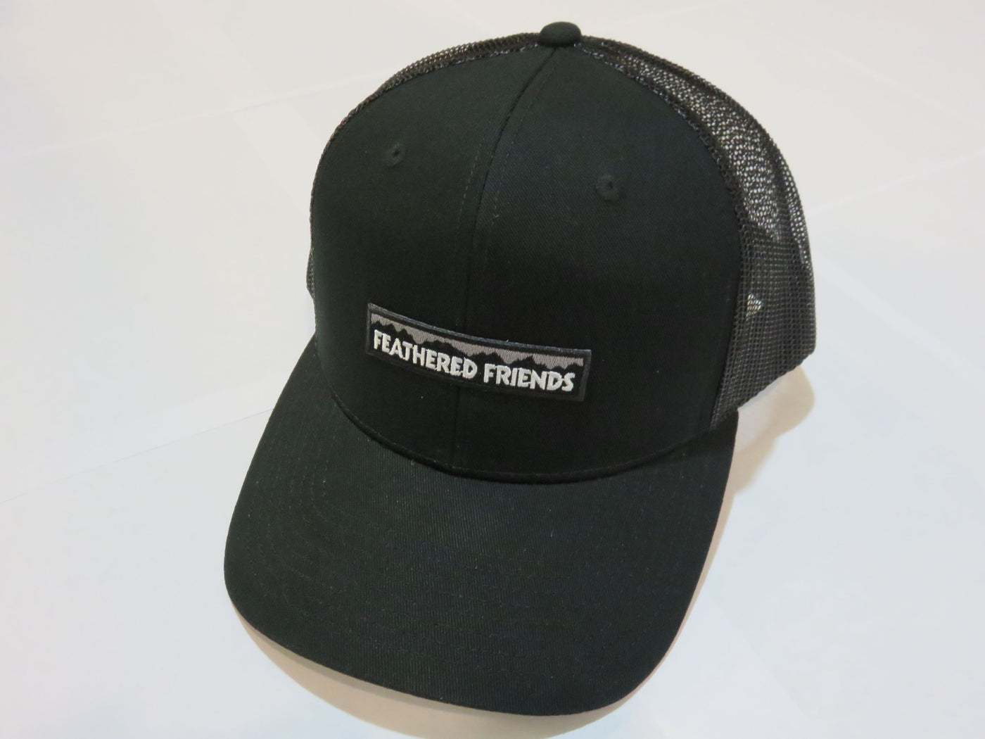 Feathered Friends Pro Style Trucker Mountain Logo Patch Hat