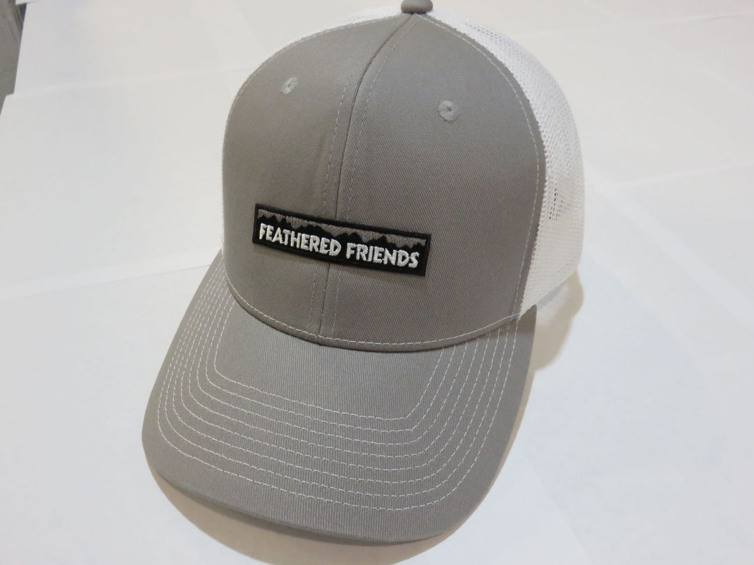 Feathered Friends Pro Style Trucker Mountain Logo Patch Hat