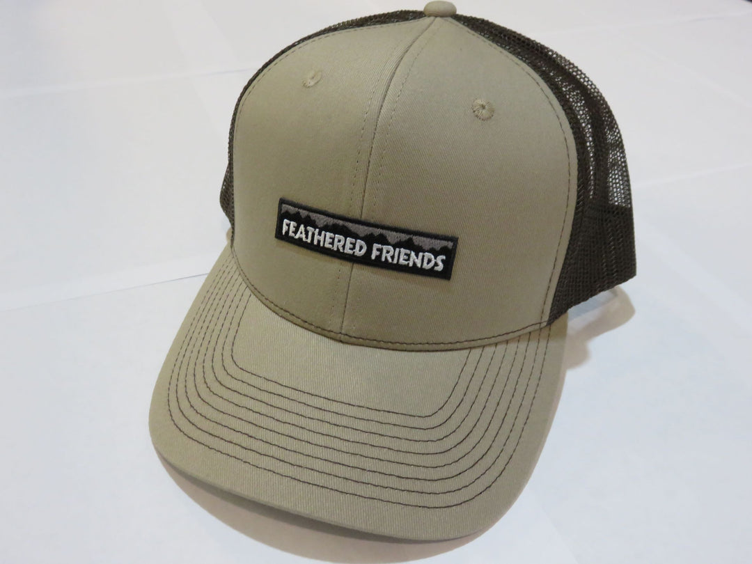 Feathered Friends Pro Style Trucker Mountain Logo Patch Hat