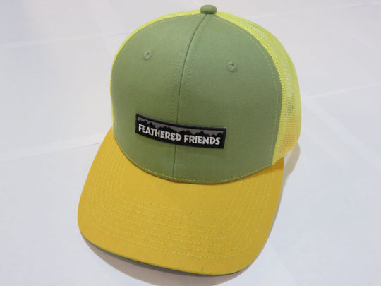 Feathered Friends Pro Style Trucker Mountain Logo Patch Hat