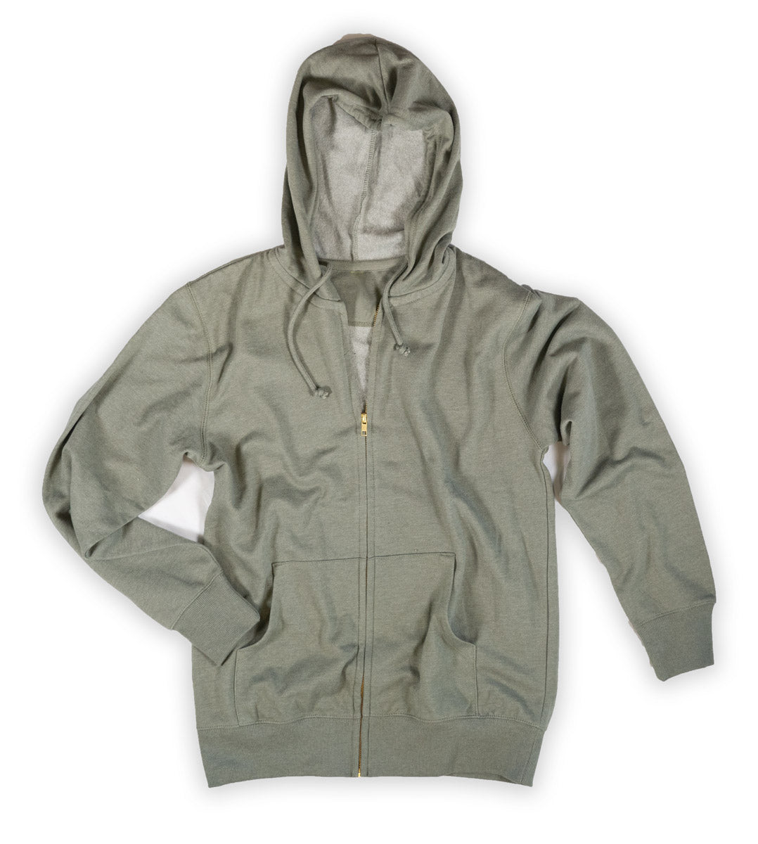 FF Logo Accessories-Feathered Friends Zippered Hooded Sweatshirt-Clothing-XS-