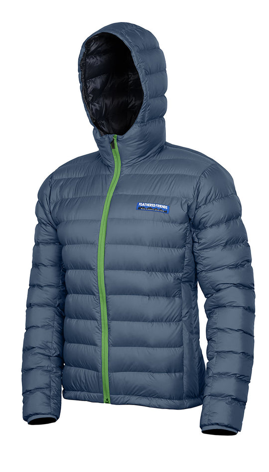 Down feather coat mens deals