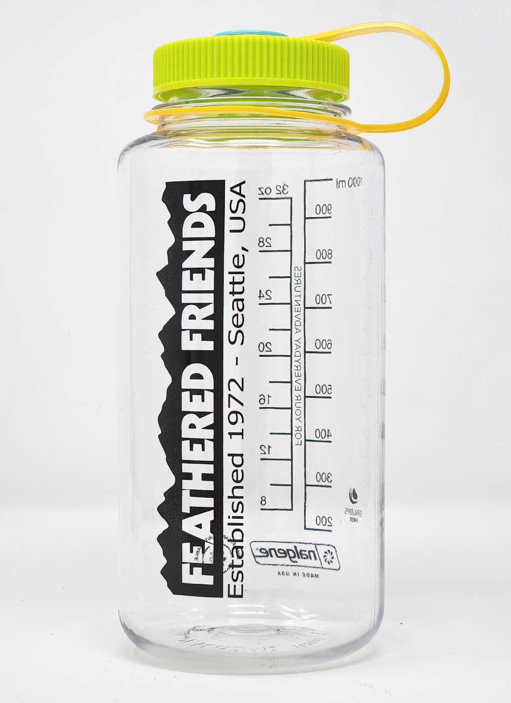 Nalgene-Feathered Friends Nalgene 1L Water Bottle-Backpacking Accessory-