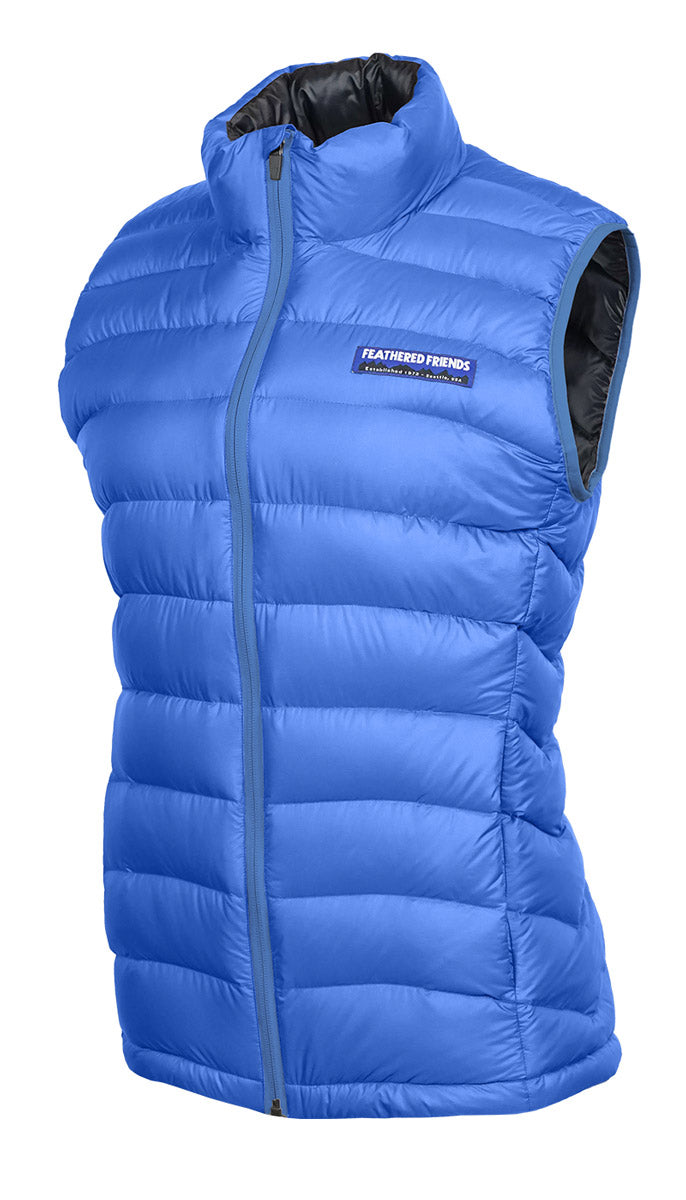 Feathered Friends Women's Eos Vest Blue Sky Color