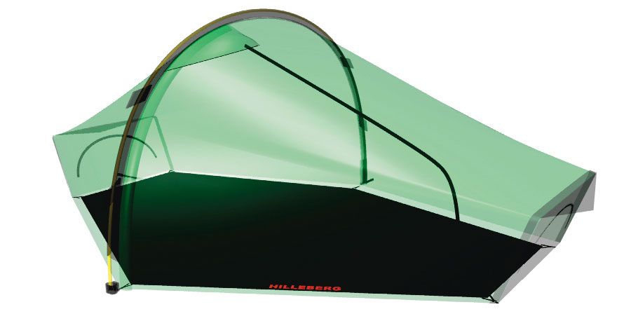 Hilleberg-Akto / Enan Footprint-Backpacking Tent-