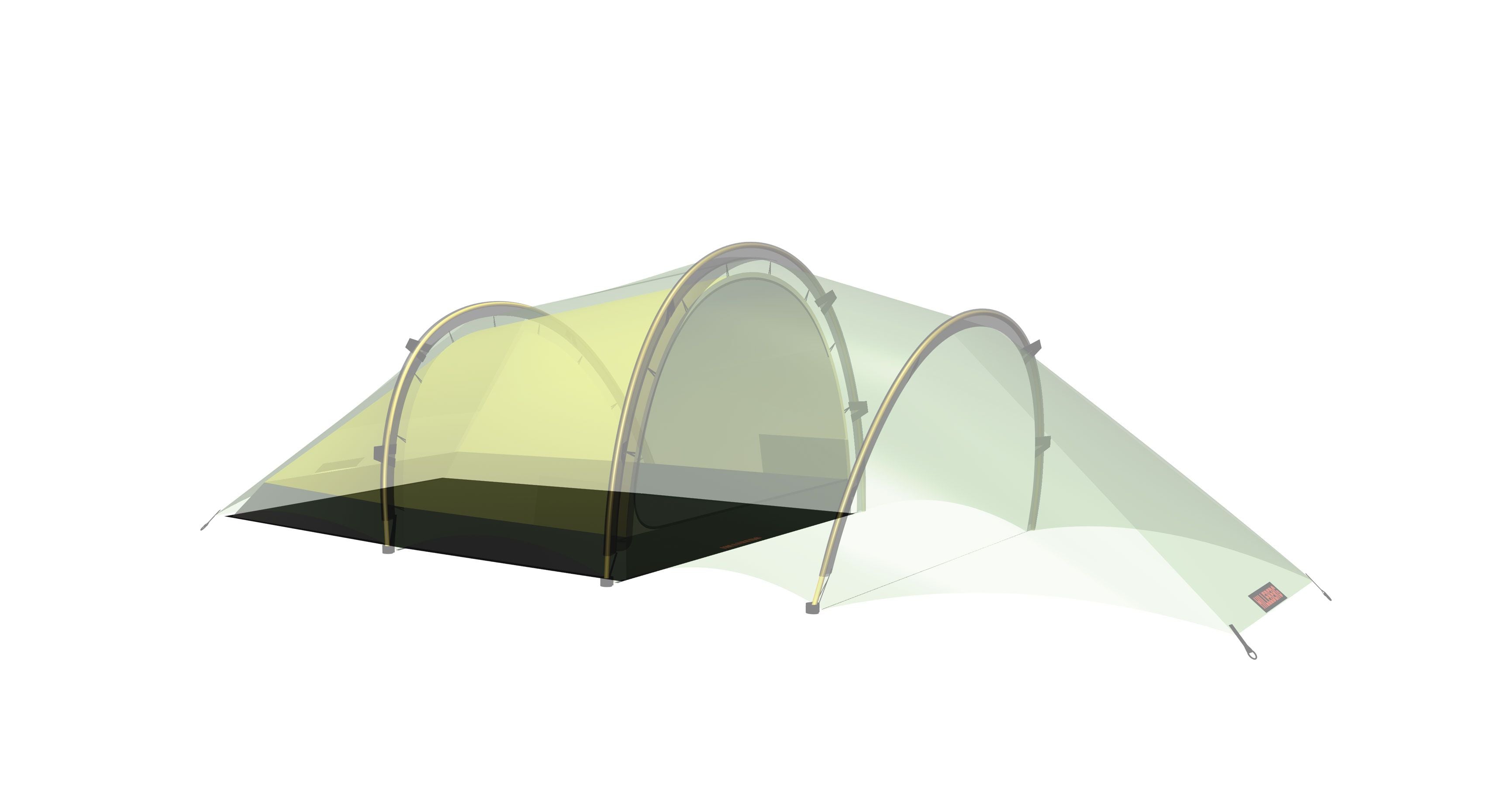 Hilleberg-Anjan 2 / 2GT Footprint-Backpacking Tent-