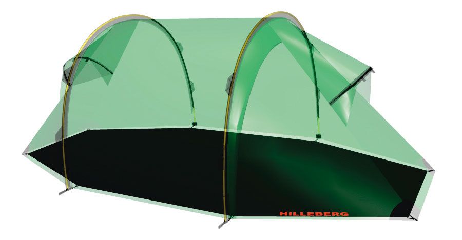 Hilleberg-Nammatj 2 Footprint-Backpacking Tent-