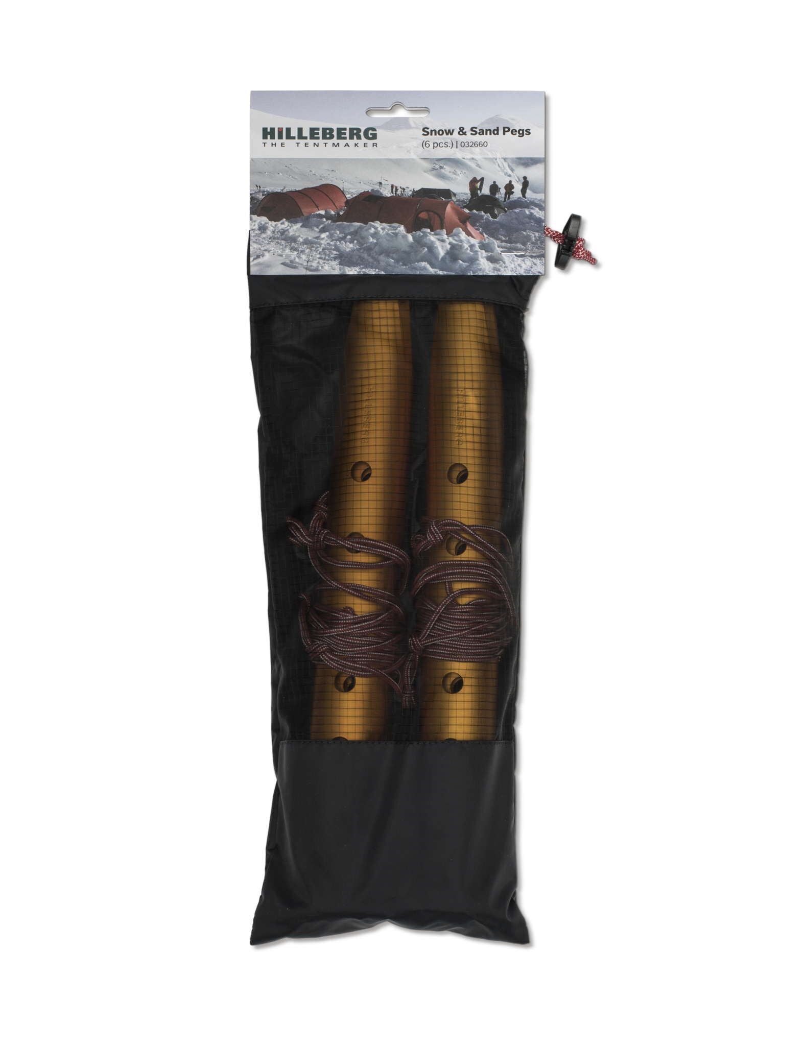 Hilleberg-Snow and Sand Pegs 6 Pack-Backpacking Tent-