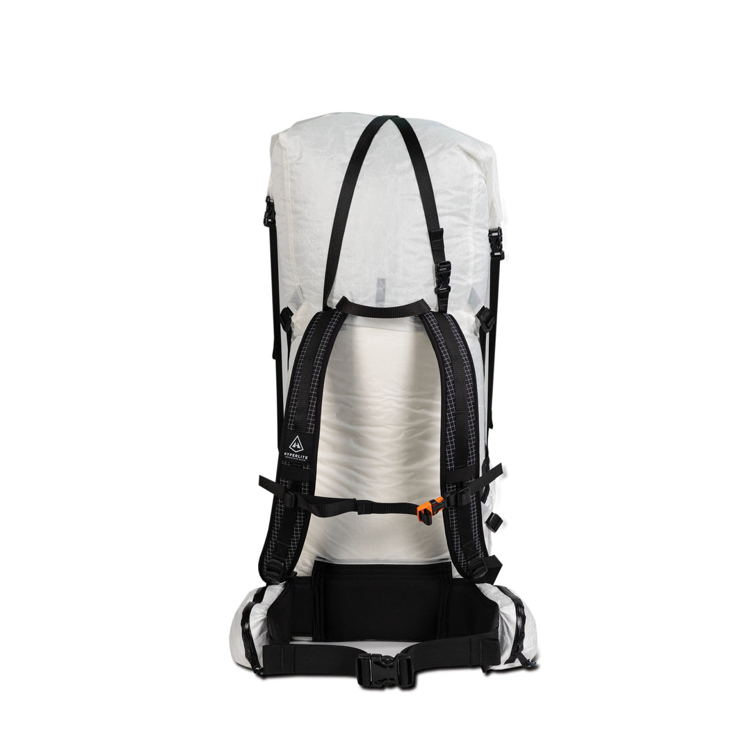 Studio image harness view Hyperlite Mountain Gear 3400 Northrim backpack