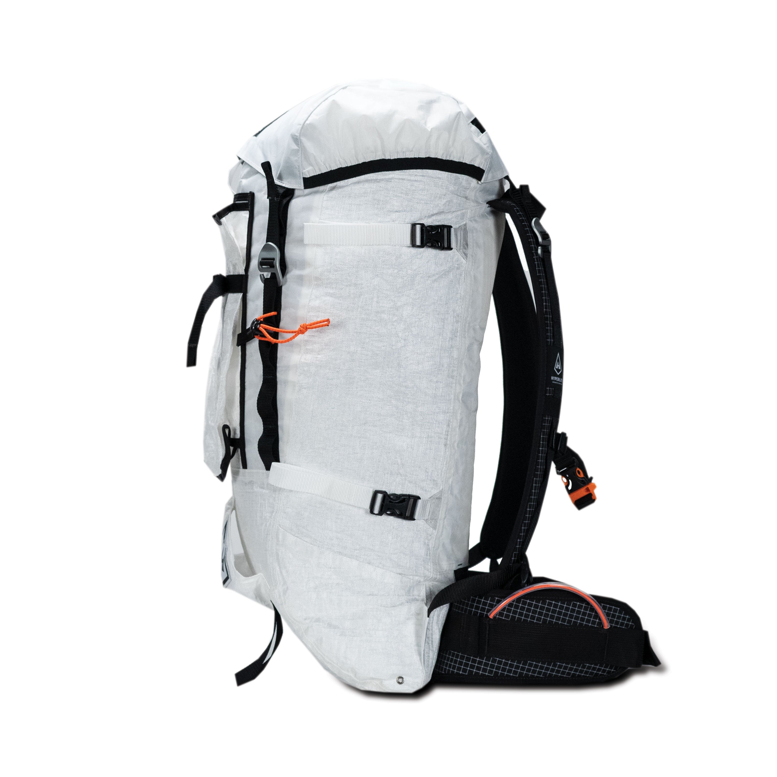Studio image left side view Hyperlite Mountain Gear Prism backpack