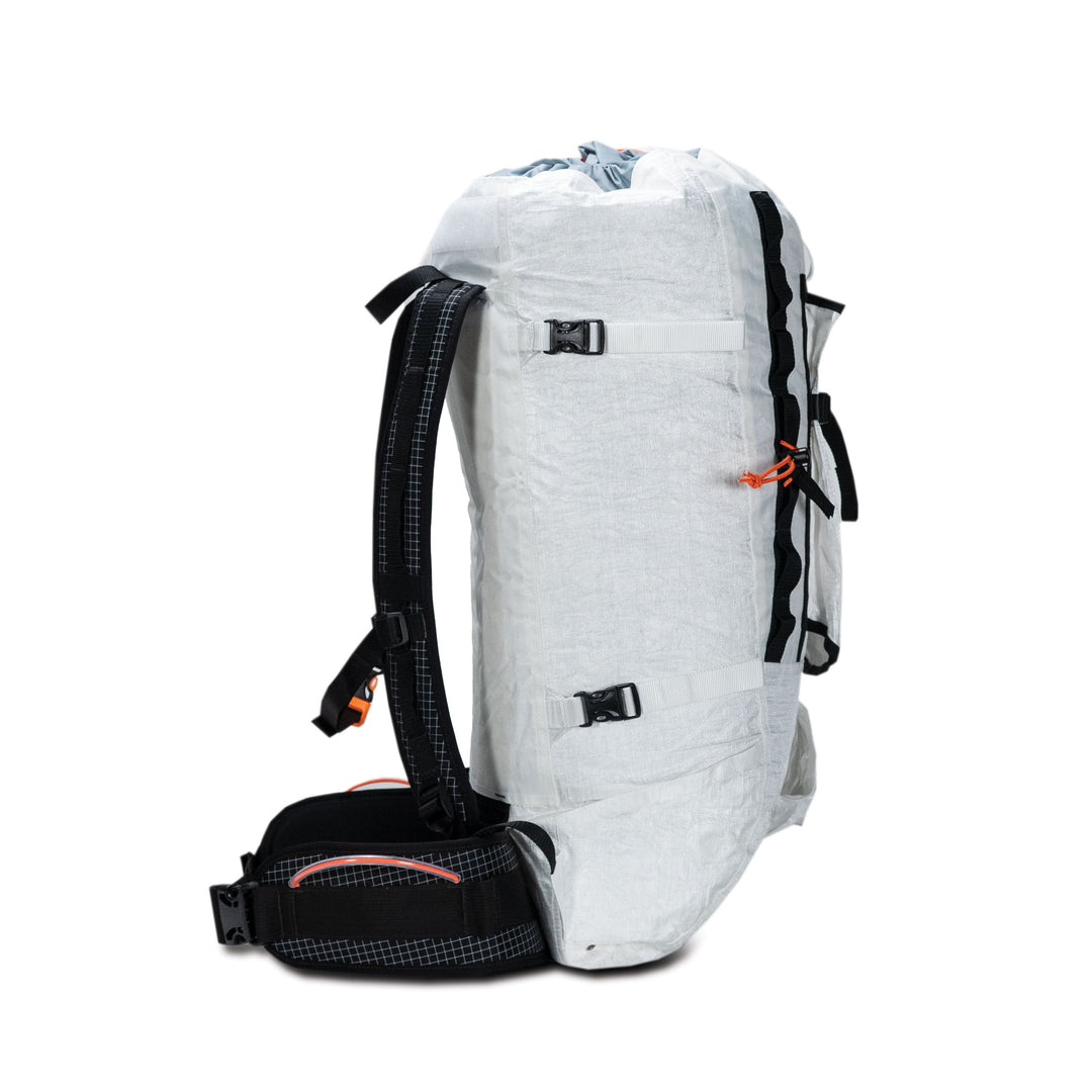 Studio image side view Hyperlite Mountain Gear Prism Backpack
