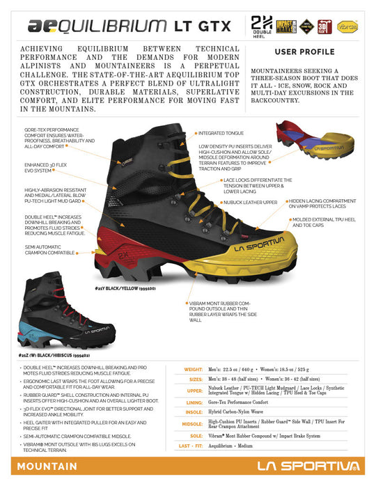 La Sportiva-Aequilibrium LT GTX Women's-Footwear-