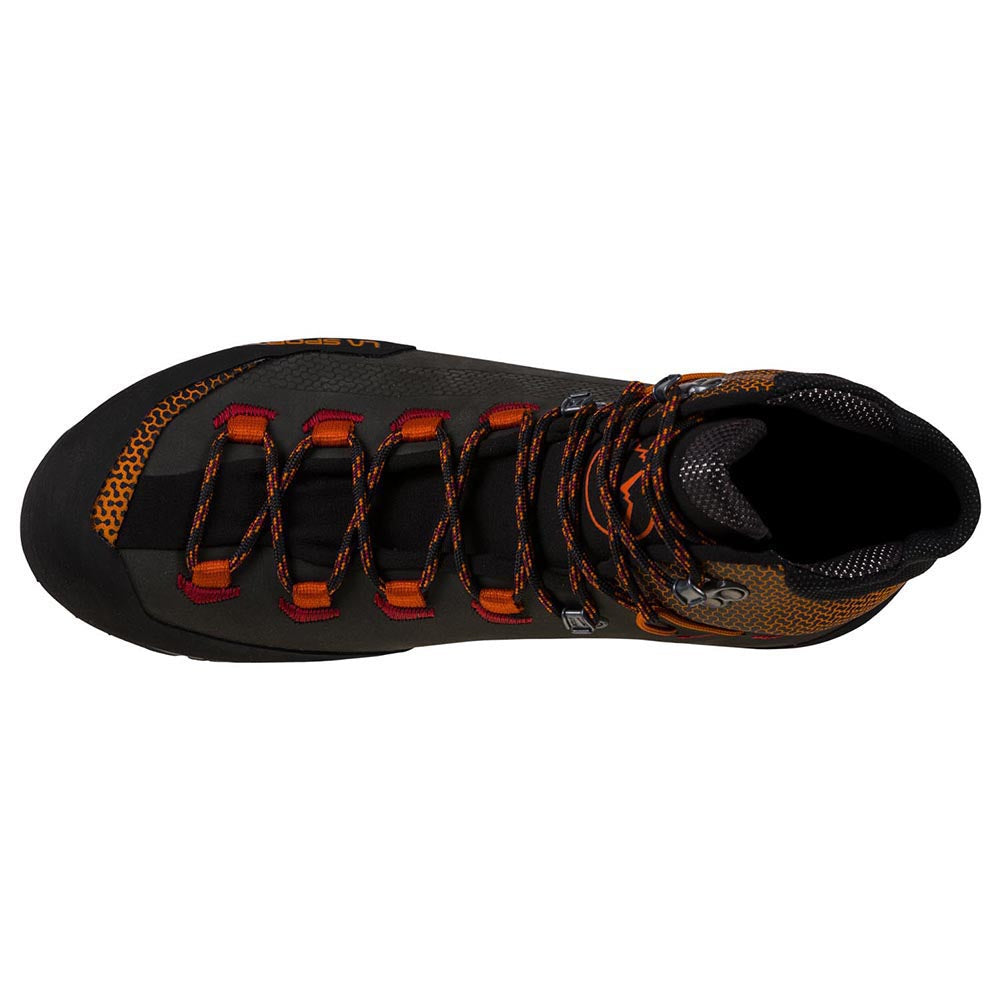 La Sportiva-Trango Tech Leather GTX Carbon/Hawaiian Sun-Footwear-