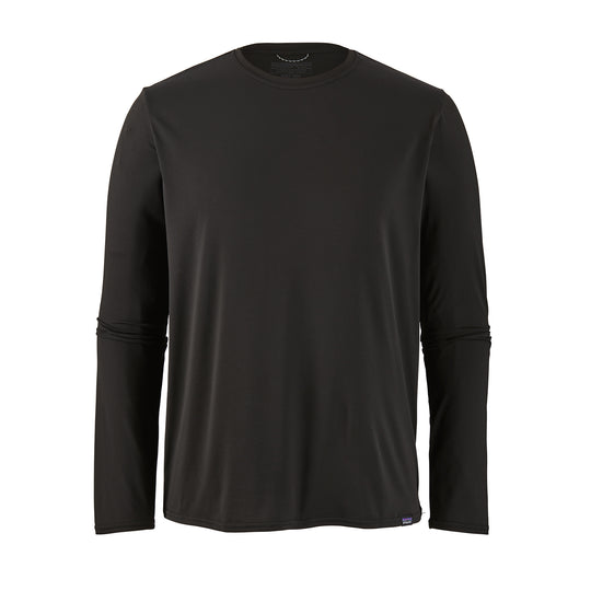Long-Sleeved Capilene Cool Daily Shirt Men's-Clothing-Patagonia-Black