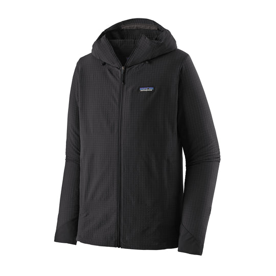 R1 TechFace Hoody Men's-Clothing-Patagonia-Black