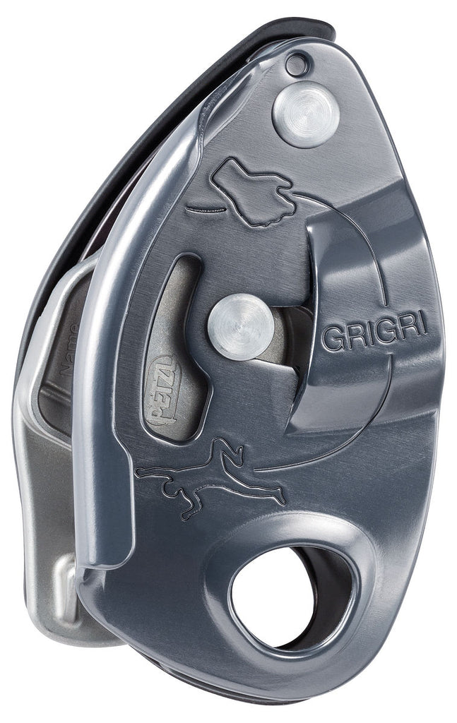 Petzl Grigri ビレイデバイス 8-11mm [Grey] Petzl GriGri Belay Device – Feathered Friends