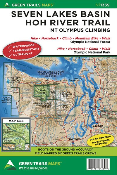 Seven Lakes Basin / Mt/ Olympus Climb No. 133S