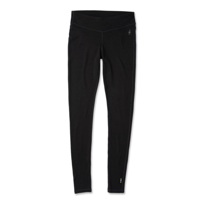 Smartwool-Classic Thermal Merino Base Layer Bottom Women's Black-Clothing-Black